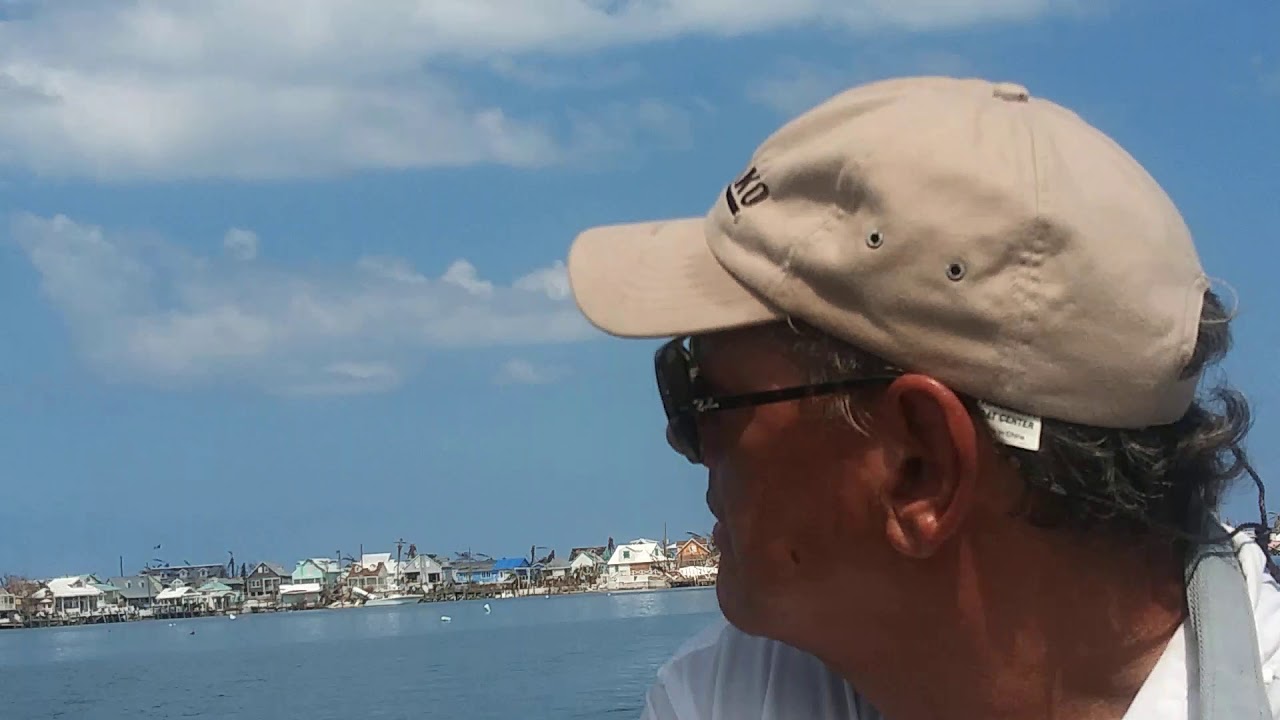 Elbow Cay lagoon after Dorian