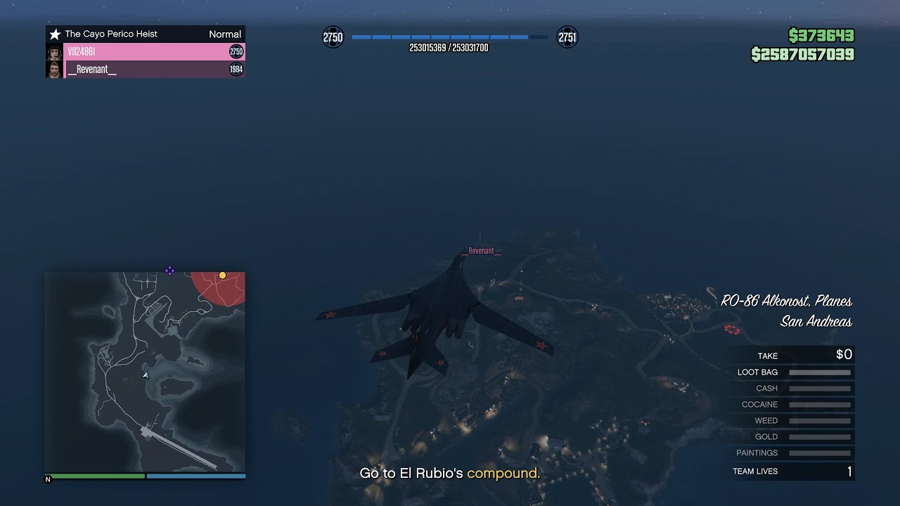 Cayo Perico Heists, Halo Jump, 