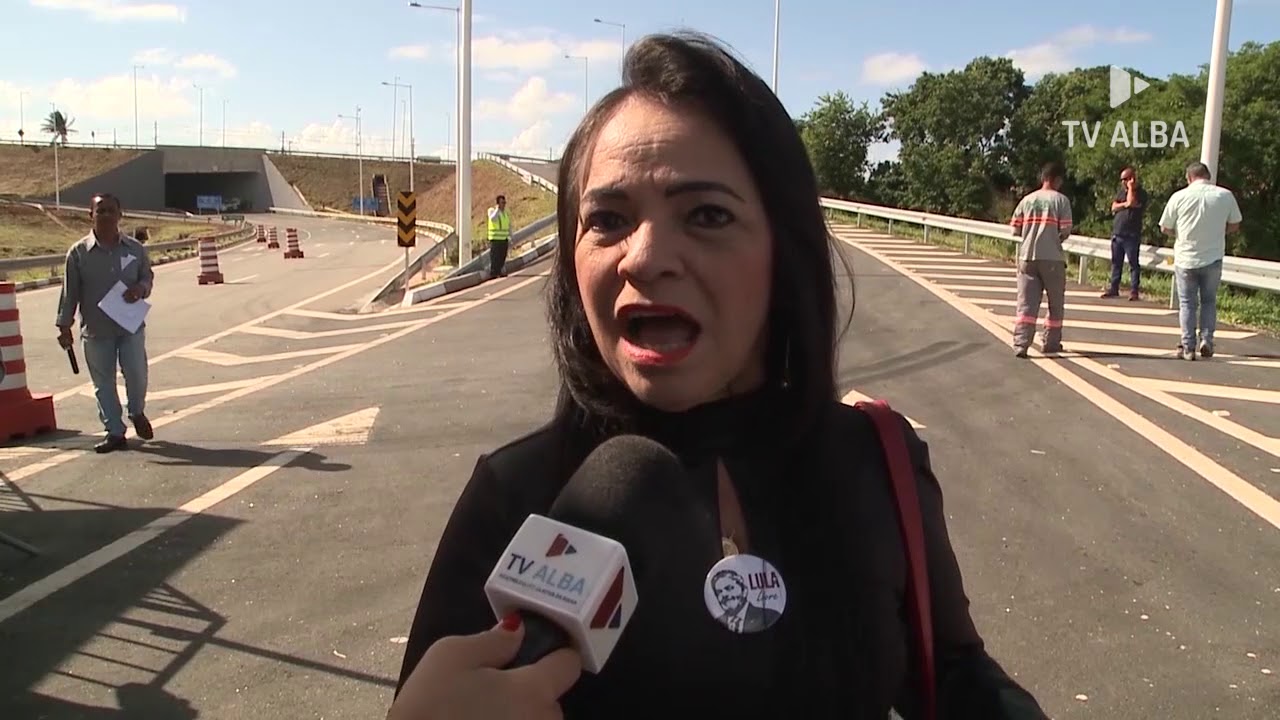 A inauguração da via metropolitana Camaçari Lauro de Freitas