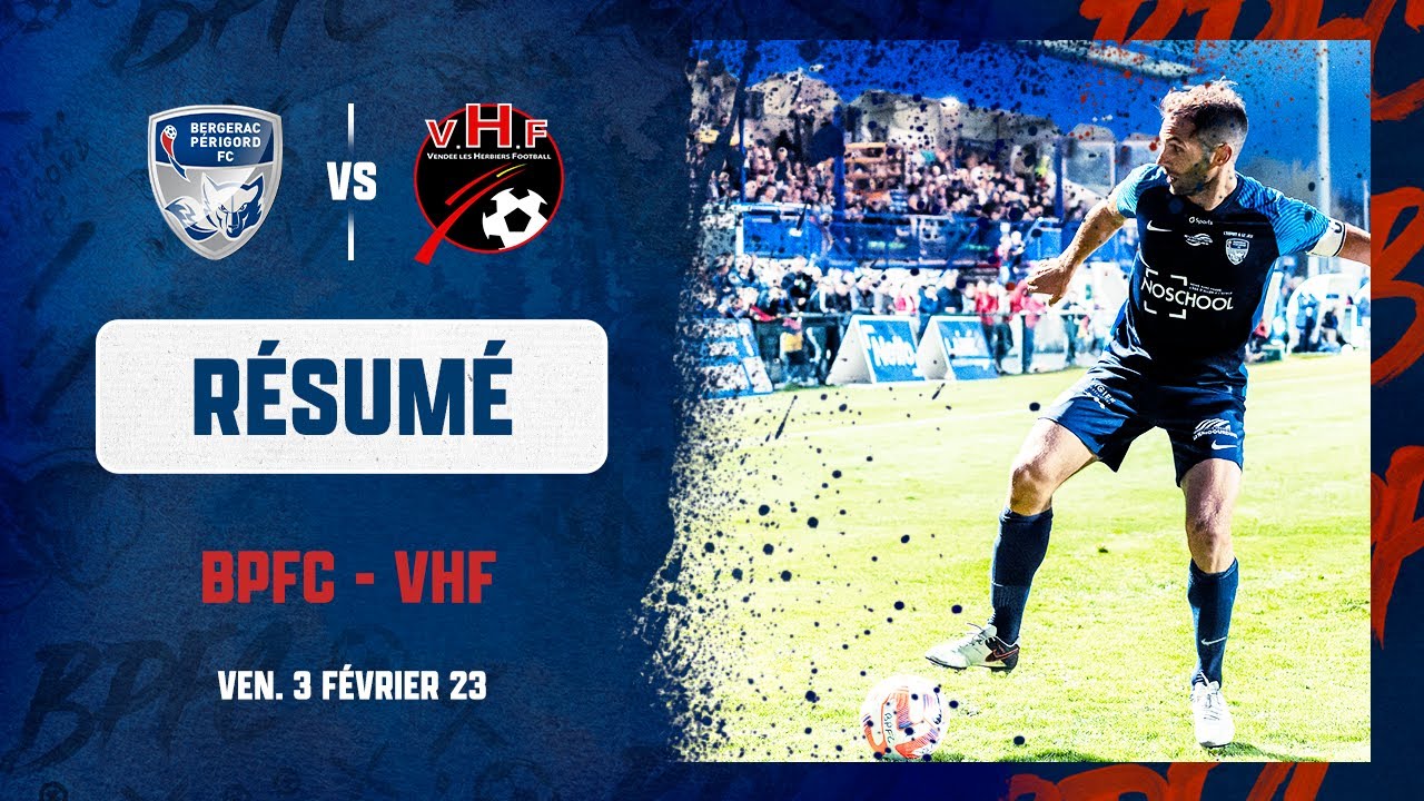 RÉSUMÉ match N2 : BPFC vs Vendée les Herbiers J18
