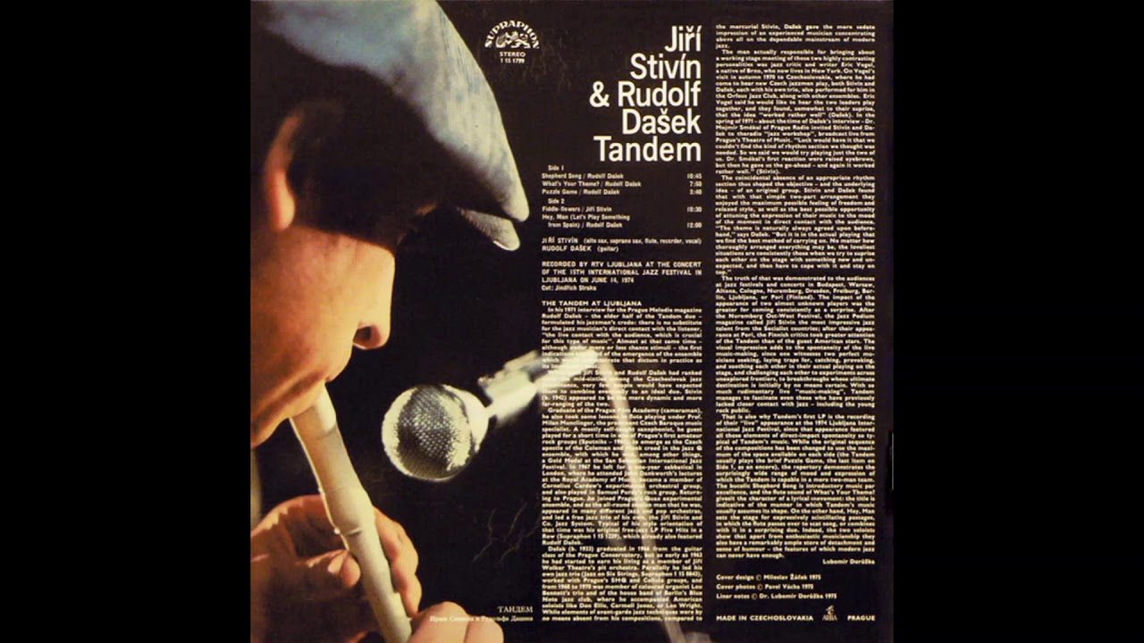 Jiř&iacute; Stiv&iacute;n & Rudolf Da&scaron;ek - What's Your Theme? (1974)