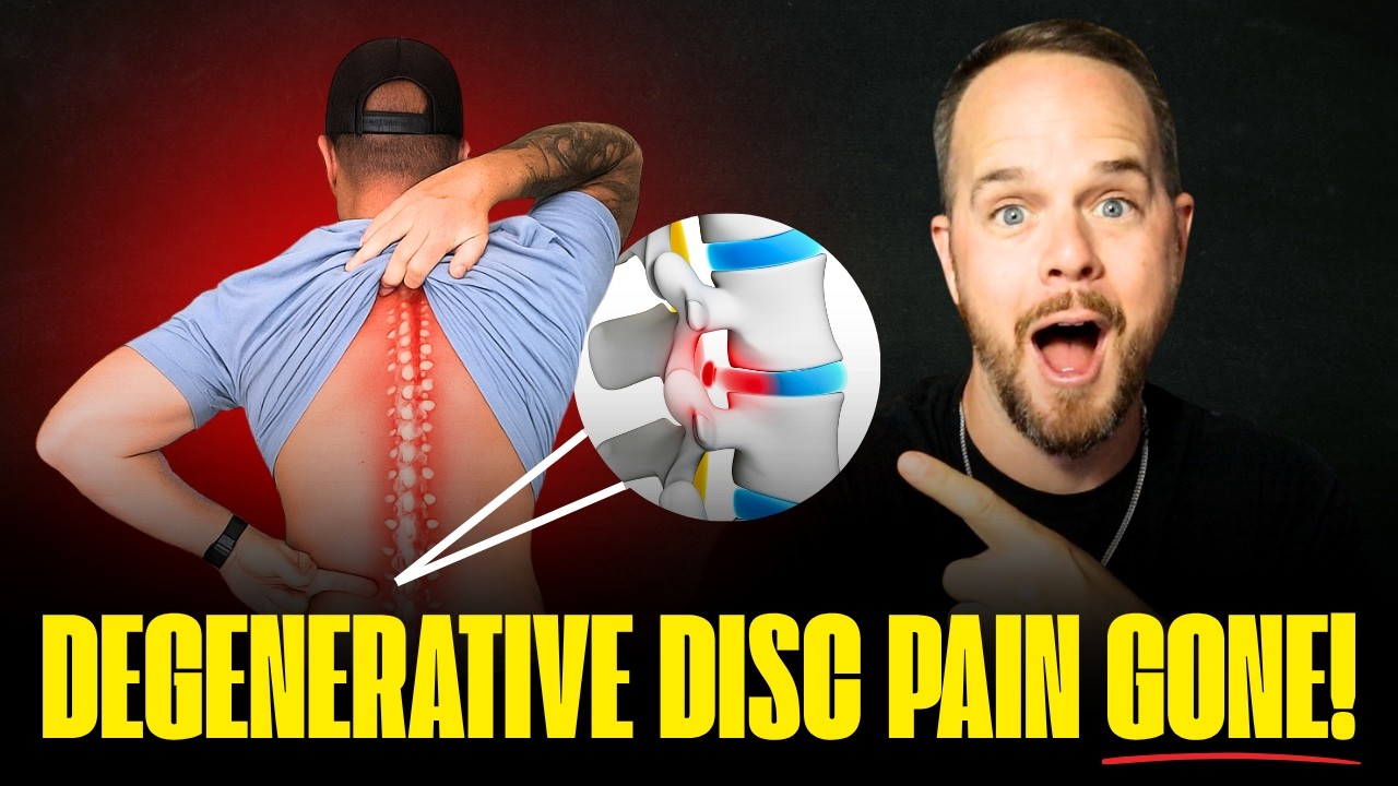 The NEW Way To Heal Degenerative L4-L5 or L5-S1 Disc Pain