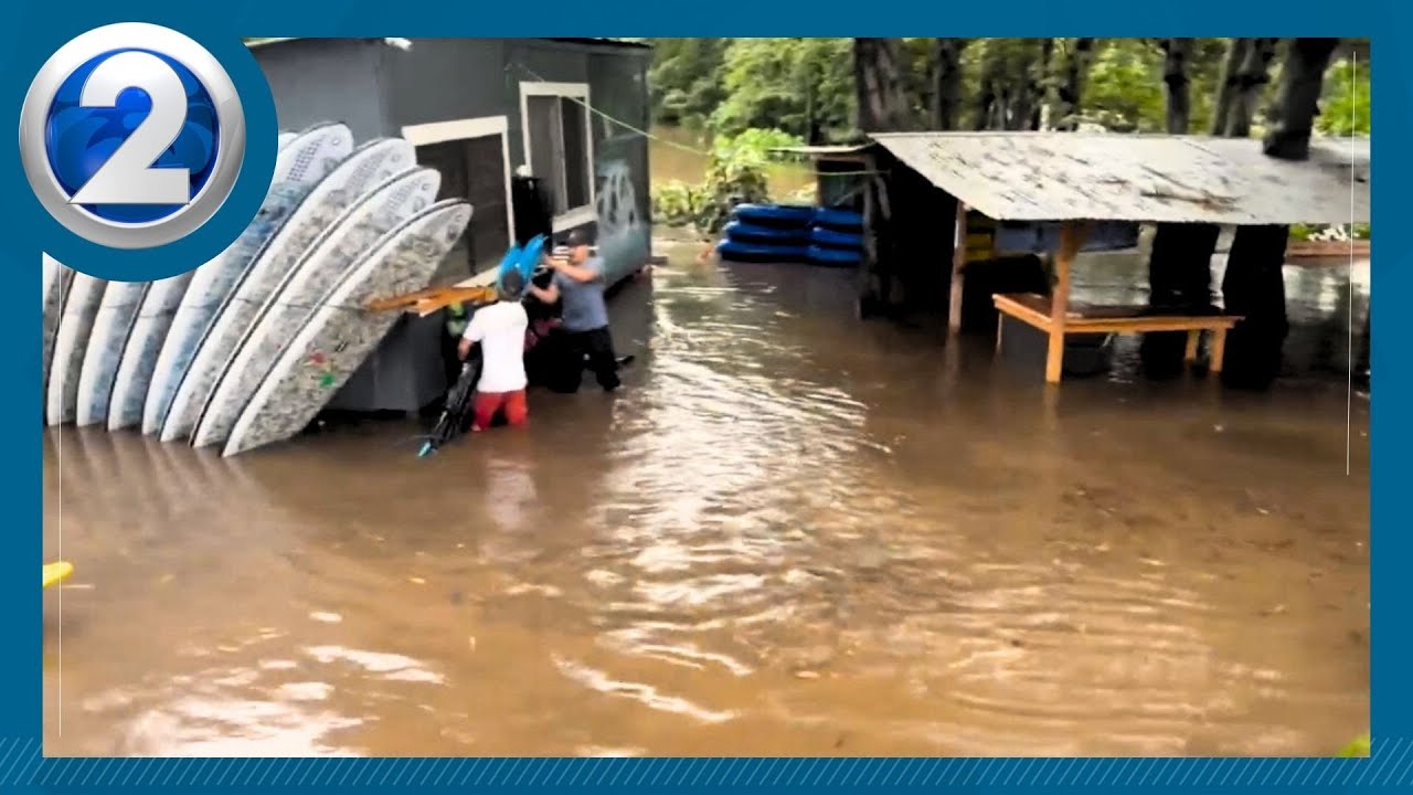 Otake Camp under evacuation order due to dangerous flooding conditions