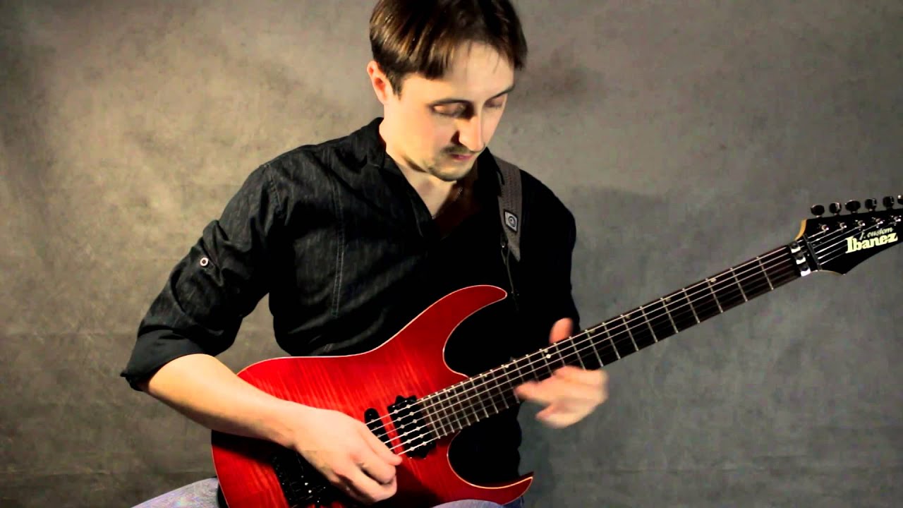 Orange Jam (Guthrie Govan backing track) - Solo by Vladimir Shevyakov
