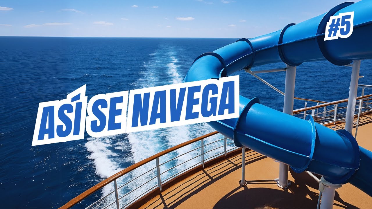 🛳 🌊  DÍA DE NAVEGACIÓN con TOBOGAN, piscina y noche fluor A BORDO  | CRUCERO MSC PREZIOSA | Ep5