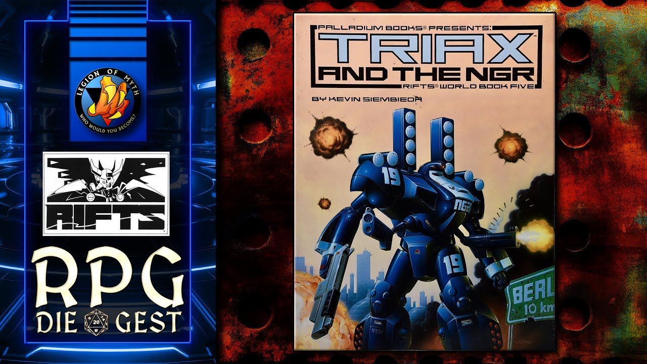 Rifts World Book 05: Triax and the NGR - New O.C.C.s