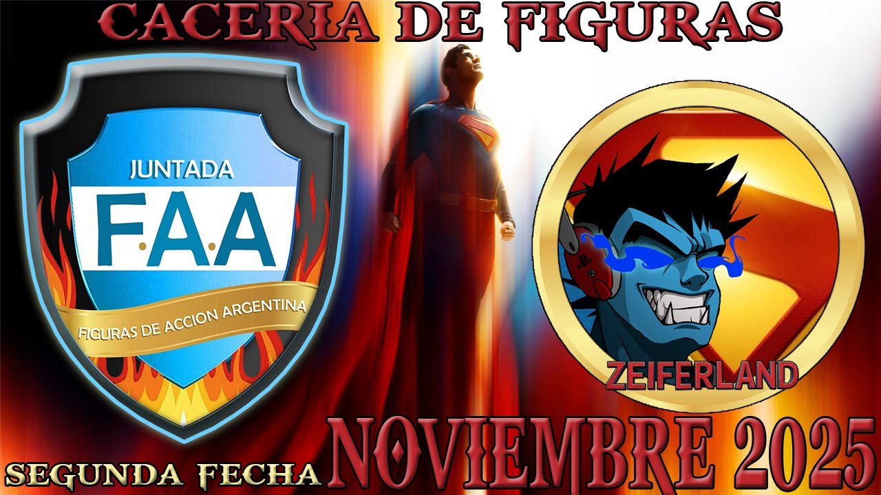 CACERIA DE FIGURAS: EXPO JUNTADA FAA - NOVIEMBRE 2025 SEGUNDA FECHA