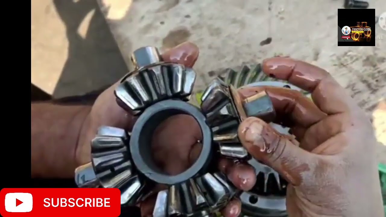 Sonalika Di 60 rx crown pinion repairing || सोनालिका ट्रैक्टर क्रॉउन पिनियन रिपेयरिंगby tractorguide