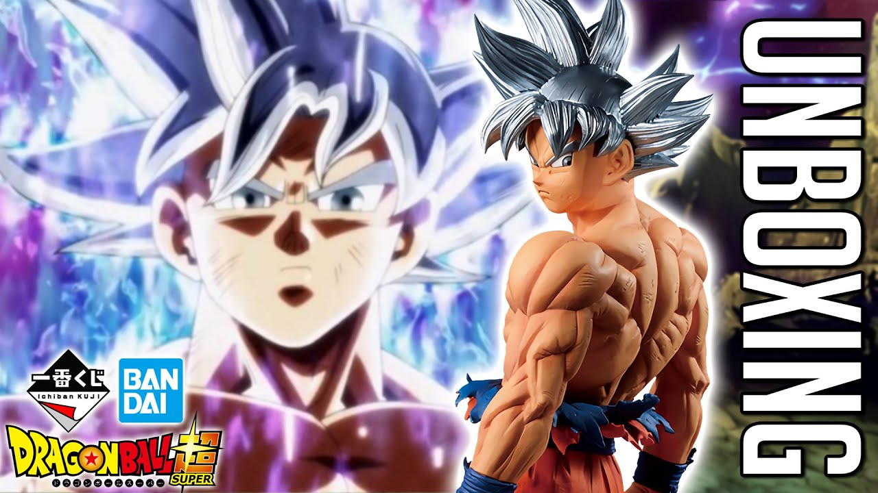 The greatest Mastered Ultra Instinct Goku figure ever made. EXTREME SAIYAN KUJI MUI GOKU UNBOXING!