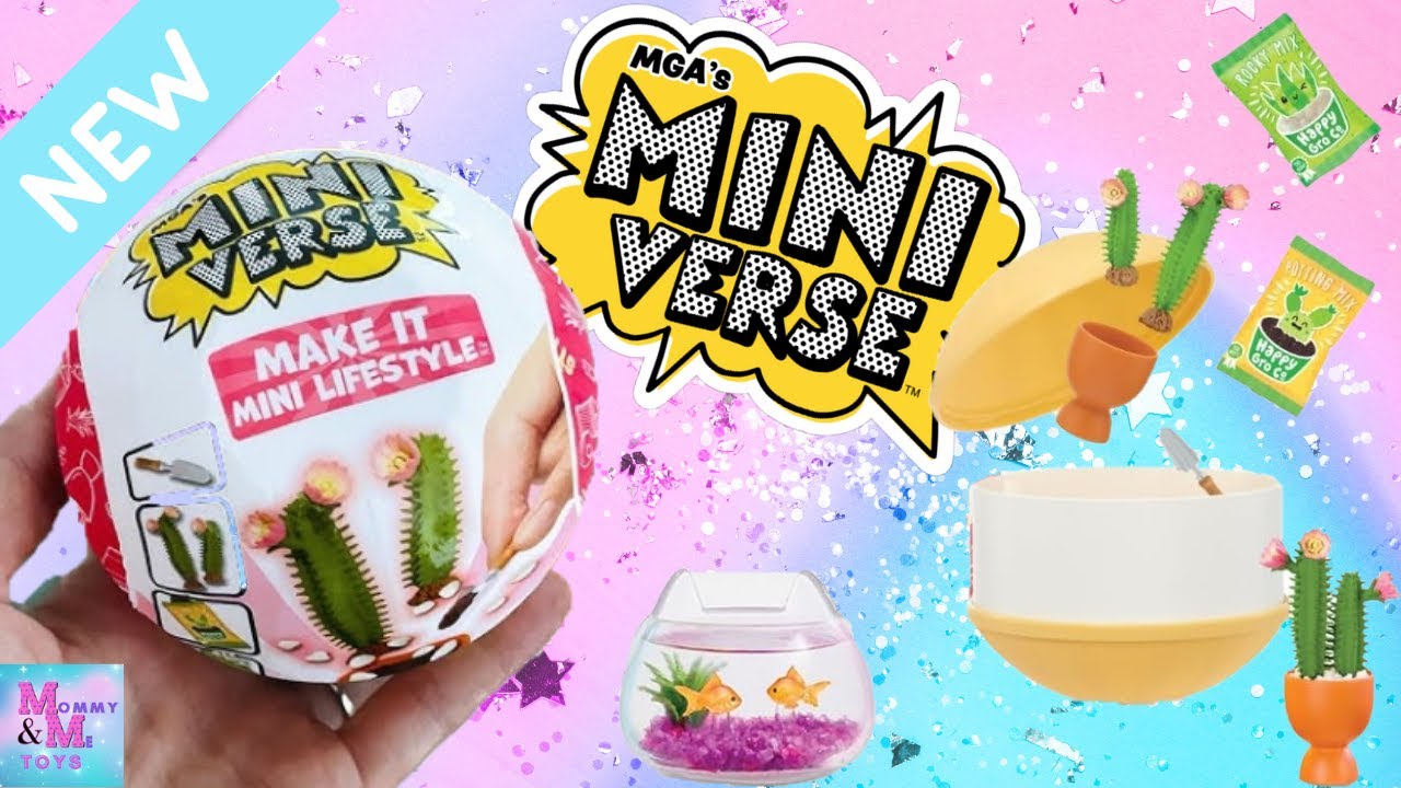 BRAND NEW! MINIVERSE MAKE IT MINI LIFESTYLE UNBOXING