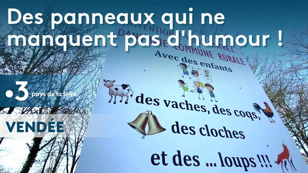 Vendée : des panneaux anti urbains-grincheux à Sainte Flaive-des-Loups