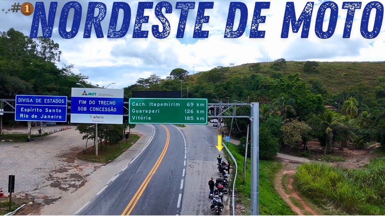 viagem de Moto para o Nordeste 🏍 #1k  impossivél Não parar Nessa Divisa de Estados