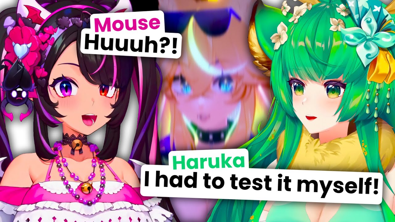 Haruka's phrasing made them lose their minds talking about certain types of 