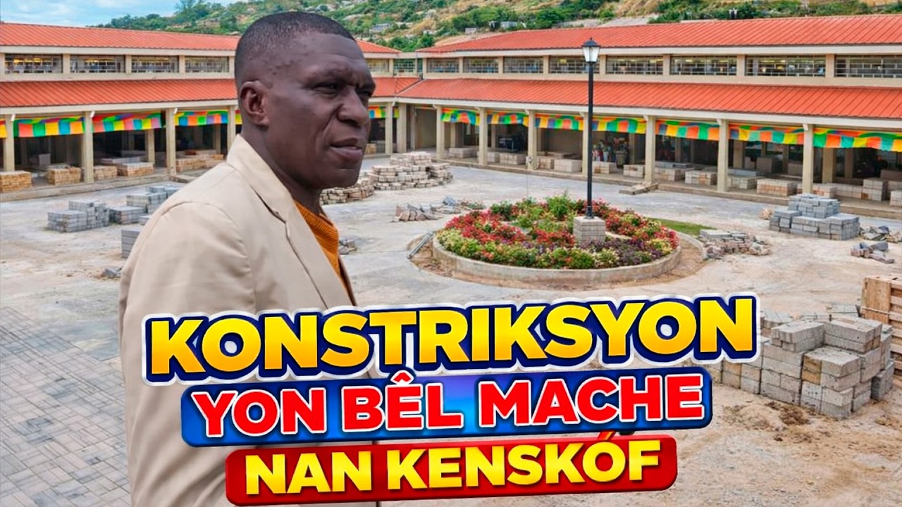 Gad yon bèl mache majistra kenskòf ap kontui nan komin nan, malgre viv ansanm anlè a