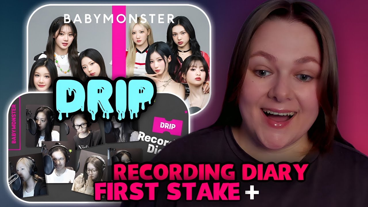 BABYMONSTER - 'DRIP' The First Take & Recording Behind | REACTION