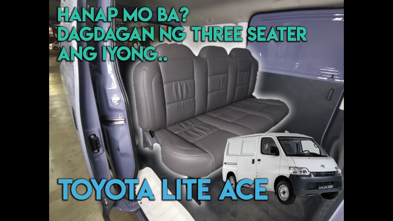 Plus Three Seater Fold & Tumble for Toyota Lite Ace created by Atoy Customs