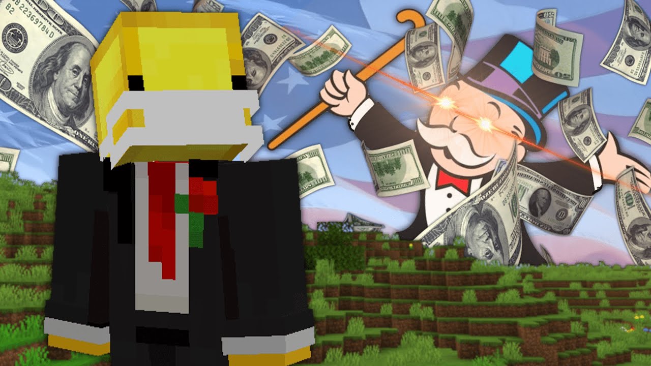 I Survived Minecraft's MOST CAPITALIST smp...