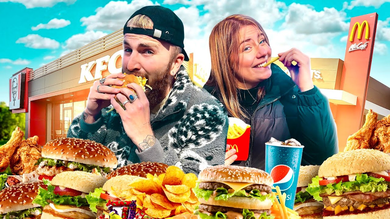 Alle Fastood-restaurants testen in 1 dag!