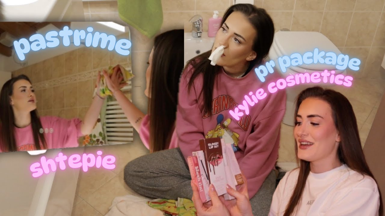 vlog: pastroj shtepine + vetem ne Milano | makeup unboxing