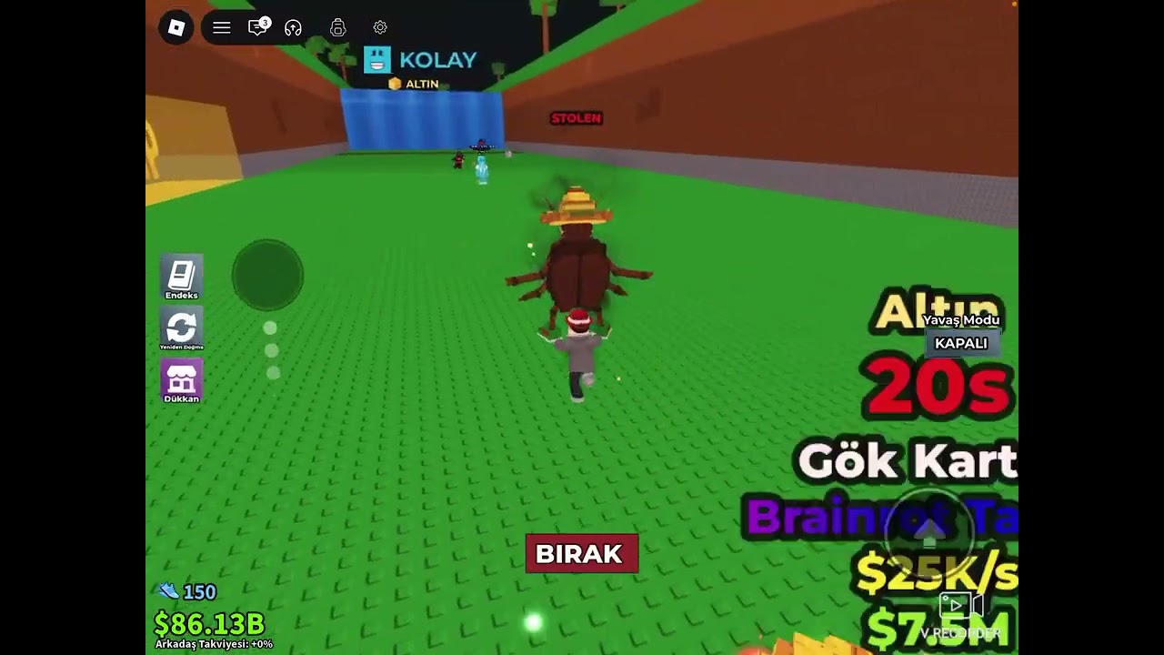 Bugün steal a brainrot LTM oynadık umarım beğenirsiniz:)🥳🤩