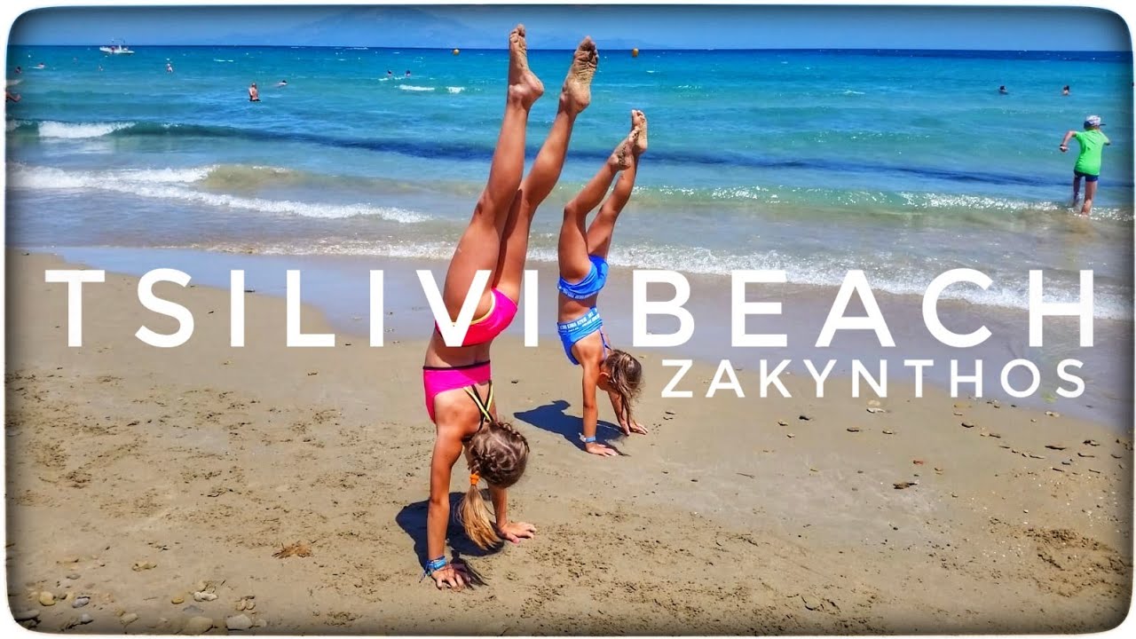 Tsilivi beach, zakynthos, greece [4K]