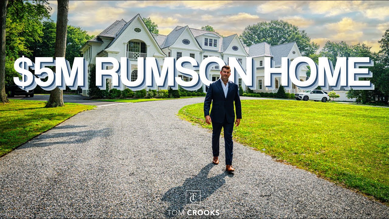 Touring An AMAZING $5,000,000 New Construction Home In Rumson, NJ | Tom Crooks | Rumson | Just Sold