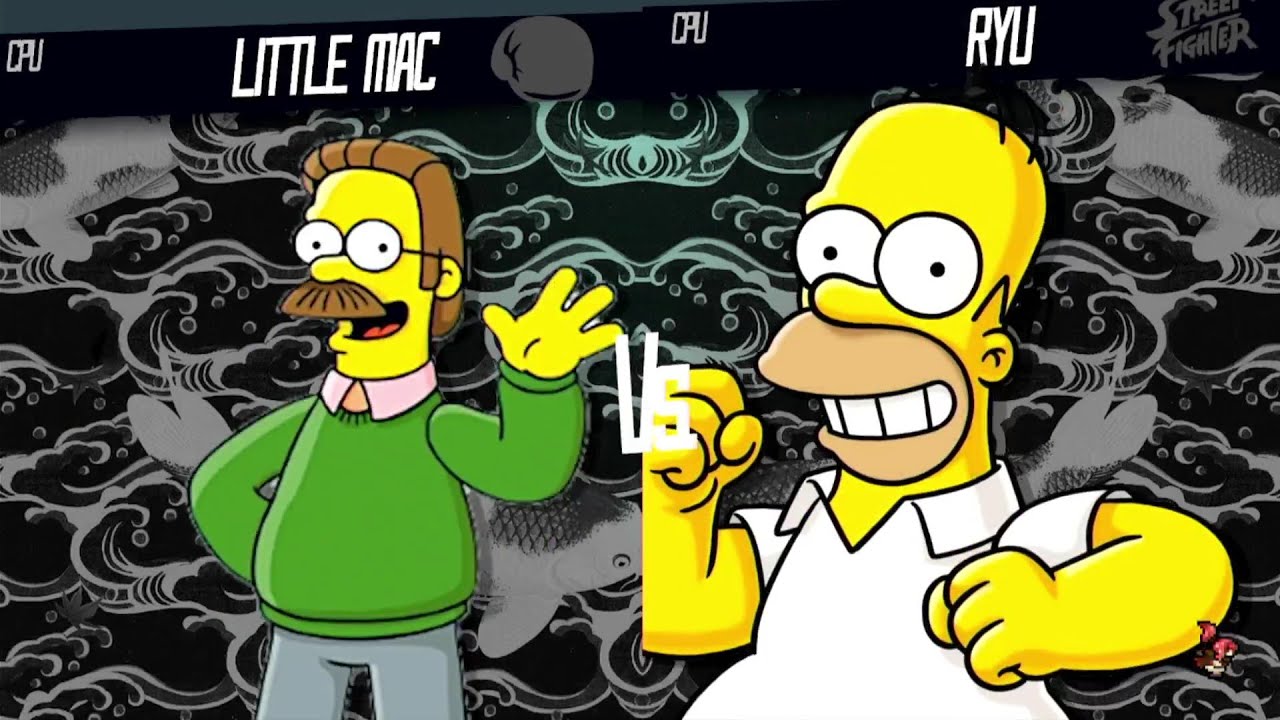Simpsons in Super Smash Bros Modded Tournament #58