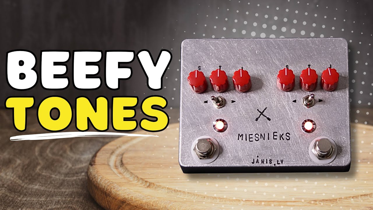 You can keep your Klons and Blues Breakers: Janis L.V. Miesnieks X