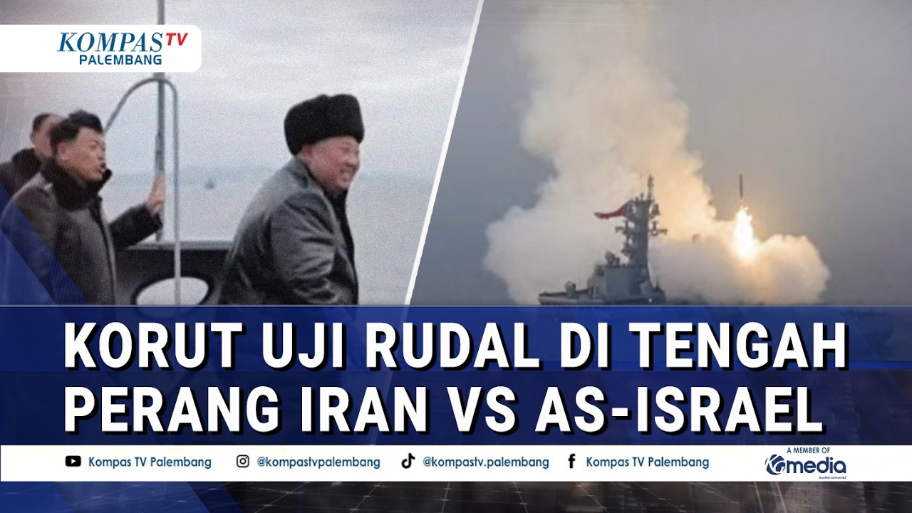 Kim Jong-Un Pantau Langsung Uji Rudal di Tengah Perang Iran Vs AS-Israel