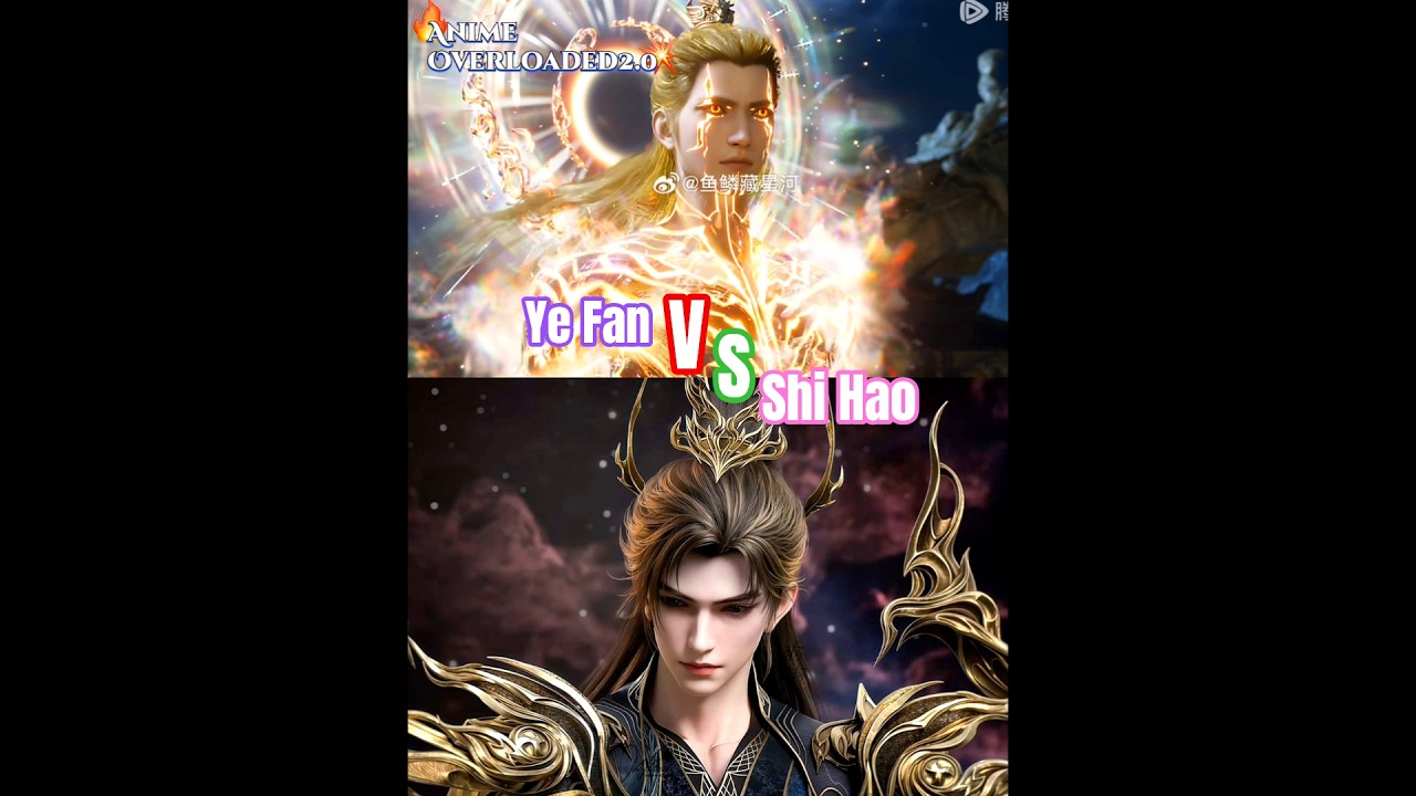 Shrouding The Heavens &times; Perfect World : Shi ☠️Hao Vs🔥 Ye😈 Fan #soullland2 #btth #anime #shorts