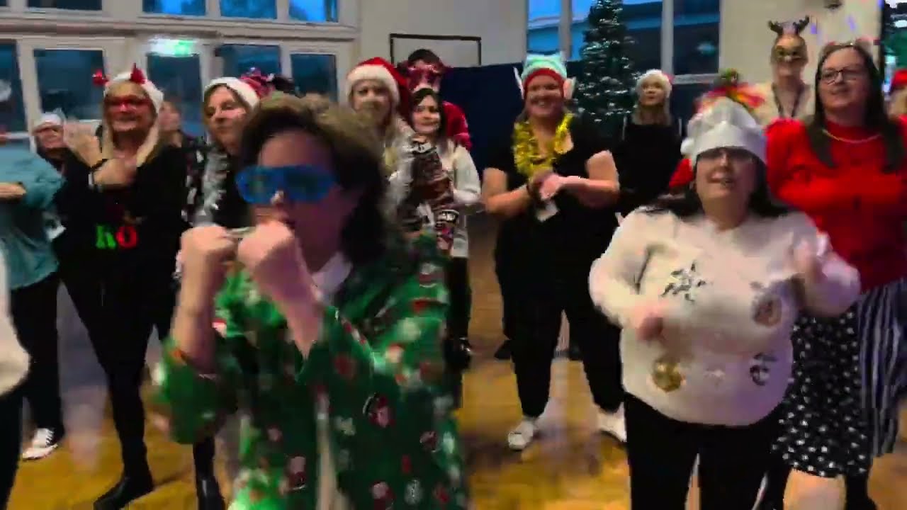 DJ Play A Christmas Song - Whitmore Primary School and Nursery (Staff Christmas Video)