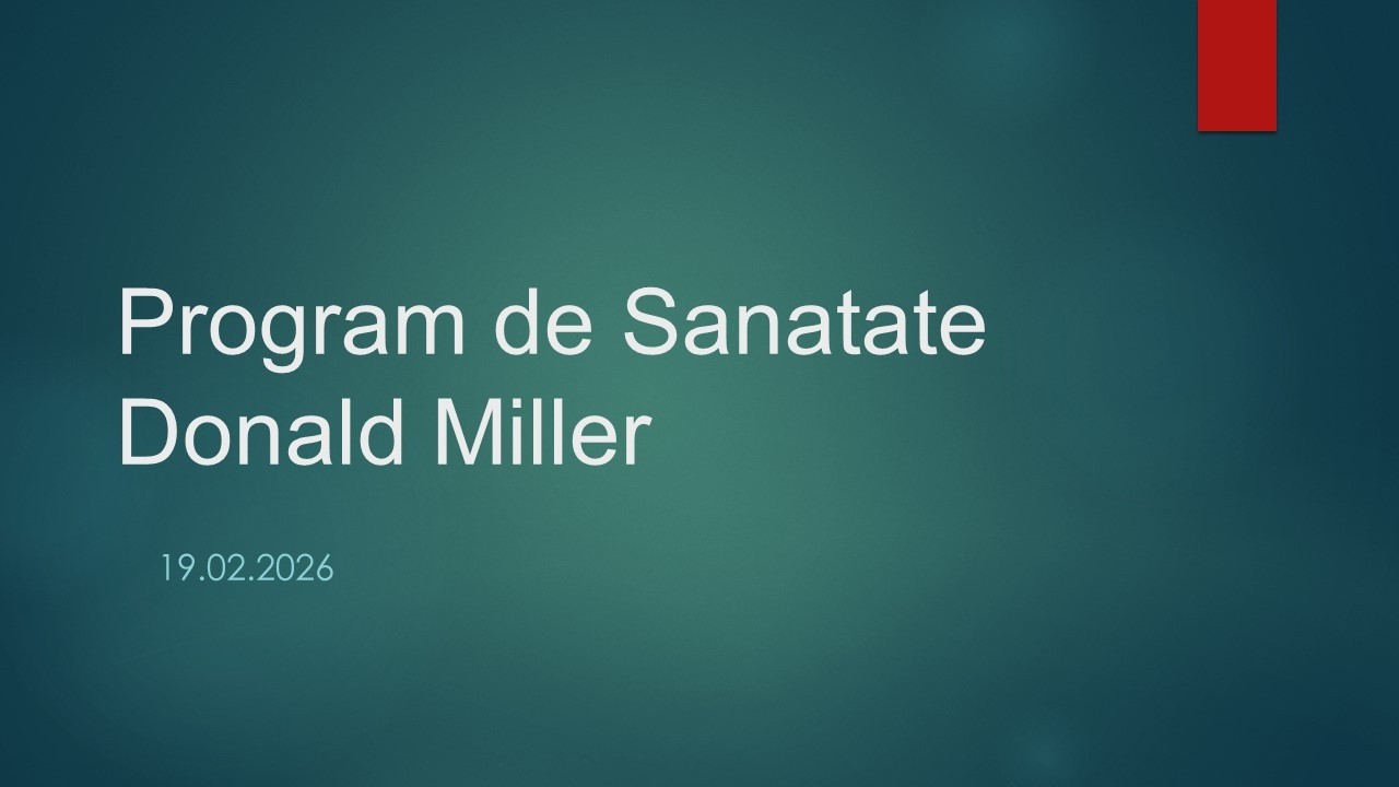 Program de Sanatate 19.02.2026