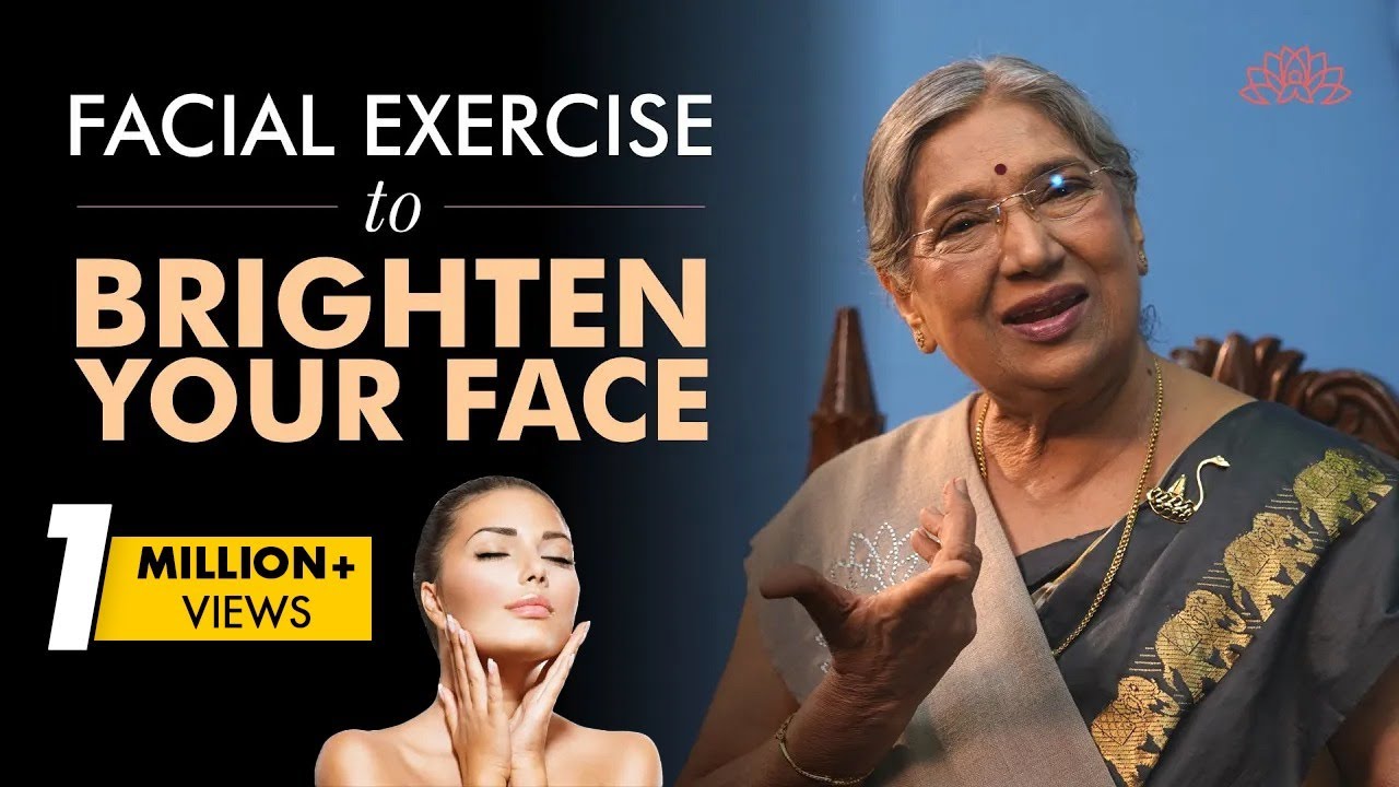 Simple Facial Exercises & Yoga for brighten your face & Glowing Skin | Make Your Skin Glow At Home