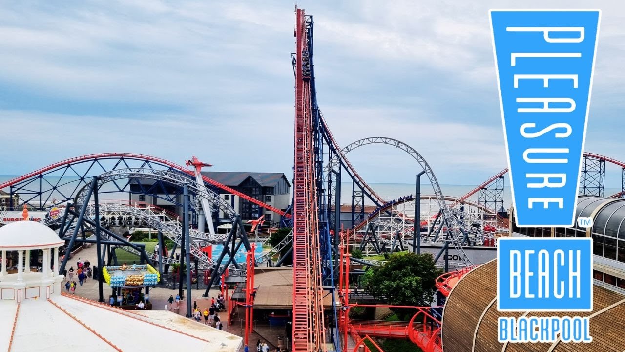 Blackpool Pleasure Beach Summer 2023 | Stupid Valhalla decision!
