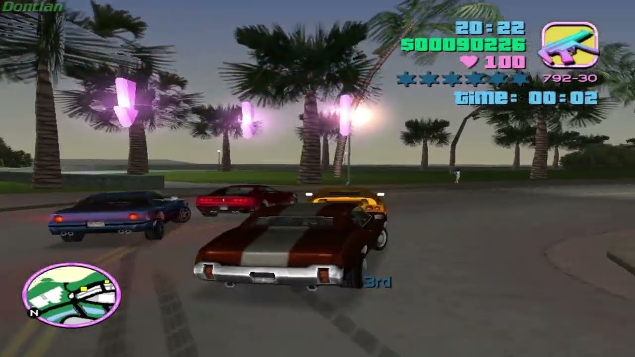 GTA vice city | Race with sabre Turbo