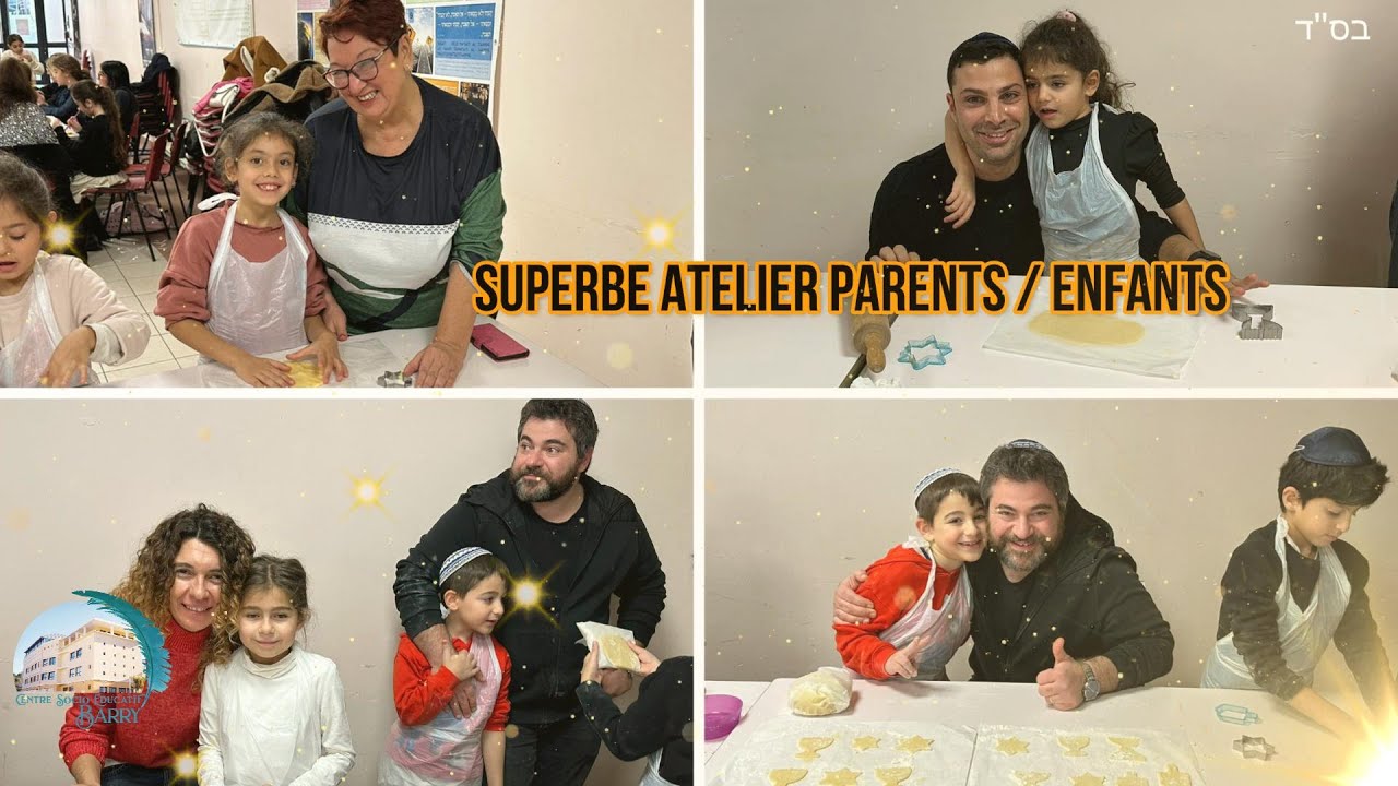 Gan Mordékhaï -Atelier parents / enfants - Fête de hanouka