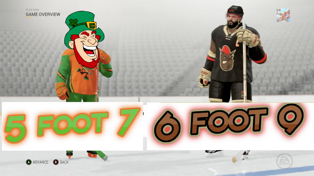 LEPRECHAUNS VERSUS GIANTS IN NHL 17!