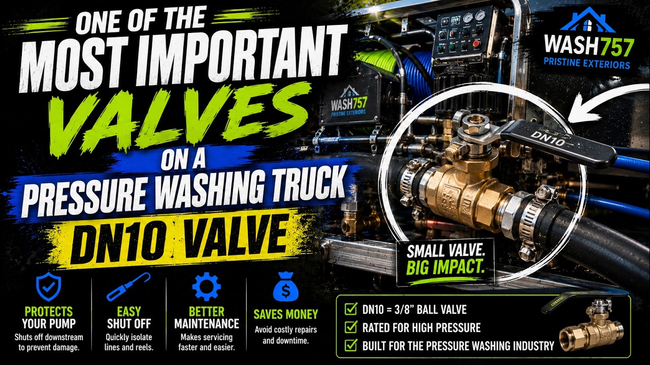 One of the Most Important Valves on a Pressure Washing Truck | DN10 Valve