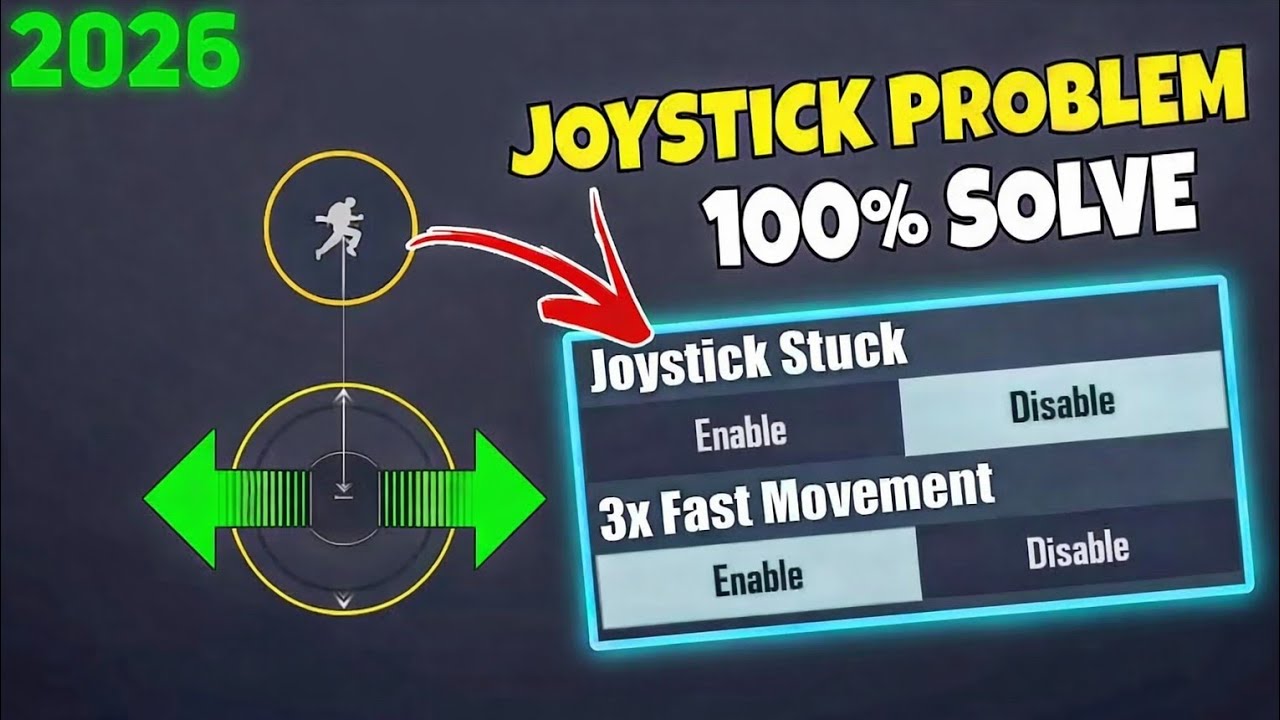 𝗙𝗶𝘅 𝗧𝗵𝗶𝘀 🕹️ 𝗝𝗼𝘆𝘀𝘁𝗶𝗰𝗸 𝗦𝘁𝘂𝗰𝗸 𝗶𝘀𝘀𝘂𝗲 𝗶𝗻 𝗕𝗚𝗠𝗜/𝗣𝗨𝗕𝗚 ✅🔥