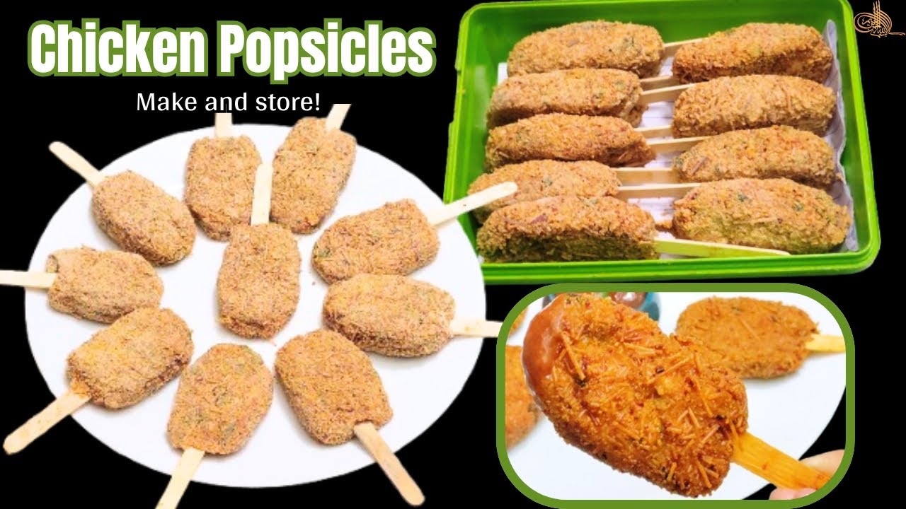 Russian Chicken Popsicles | Easy Iftar Snack|kids favorite snacks|