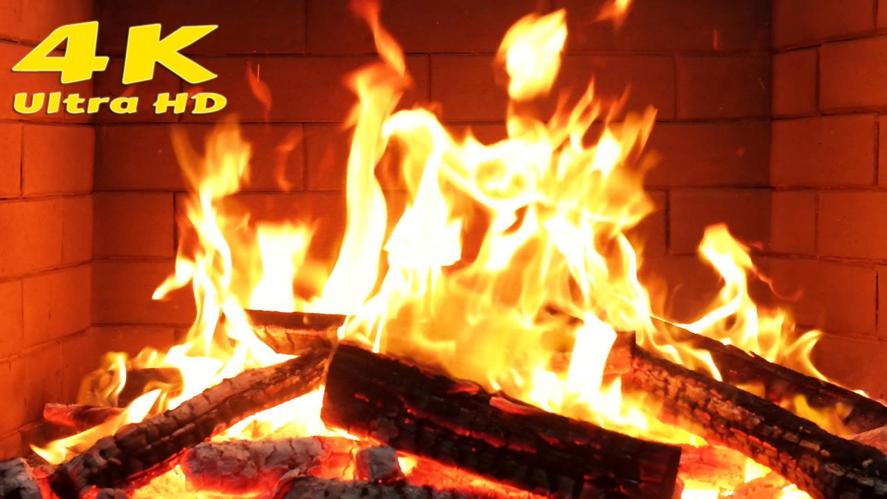🔥 Fireplace ambience for cozy winter nights. Cabin vibes with crackling fireplace. Winter fireplace