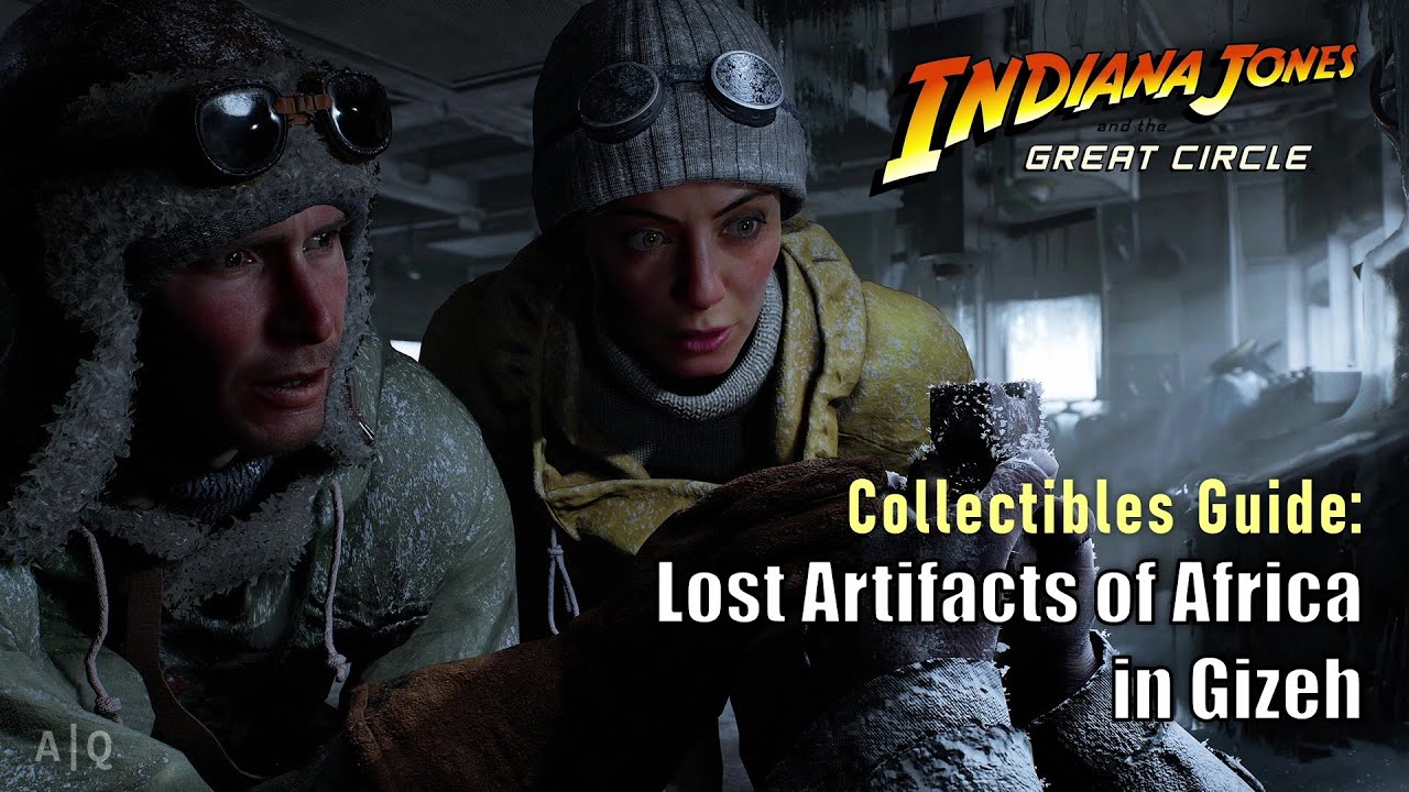 Indiana Jones and The Great Circle - Collectibles Guide - Lost Artifacts of Africa in Gizeh