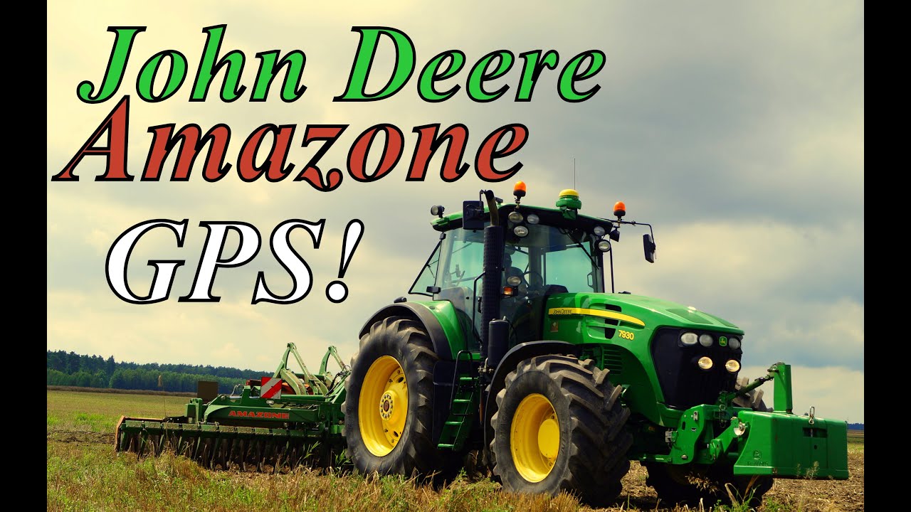 Talerzowanie na GPS! John Deere 7930 i Amazone! Full HD!