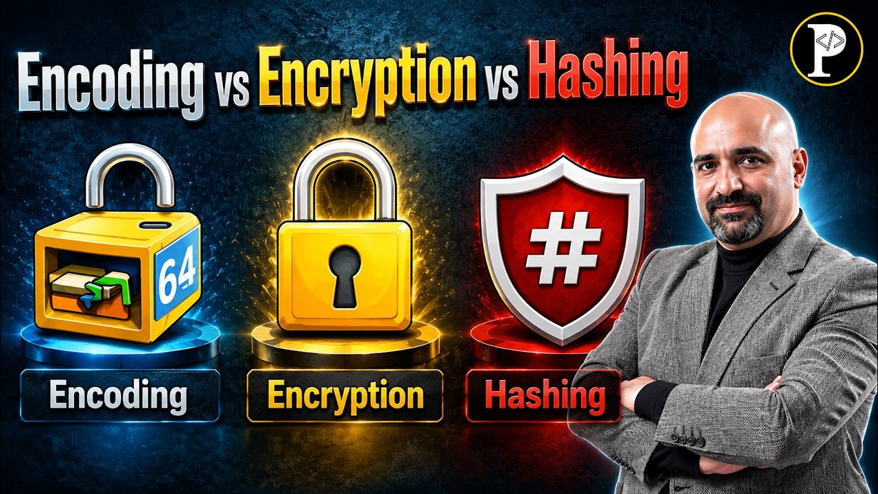 Encoding vs Encryption vs Hashing