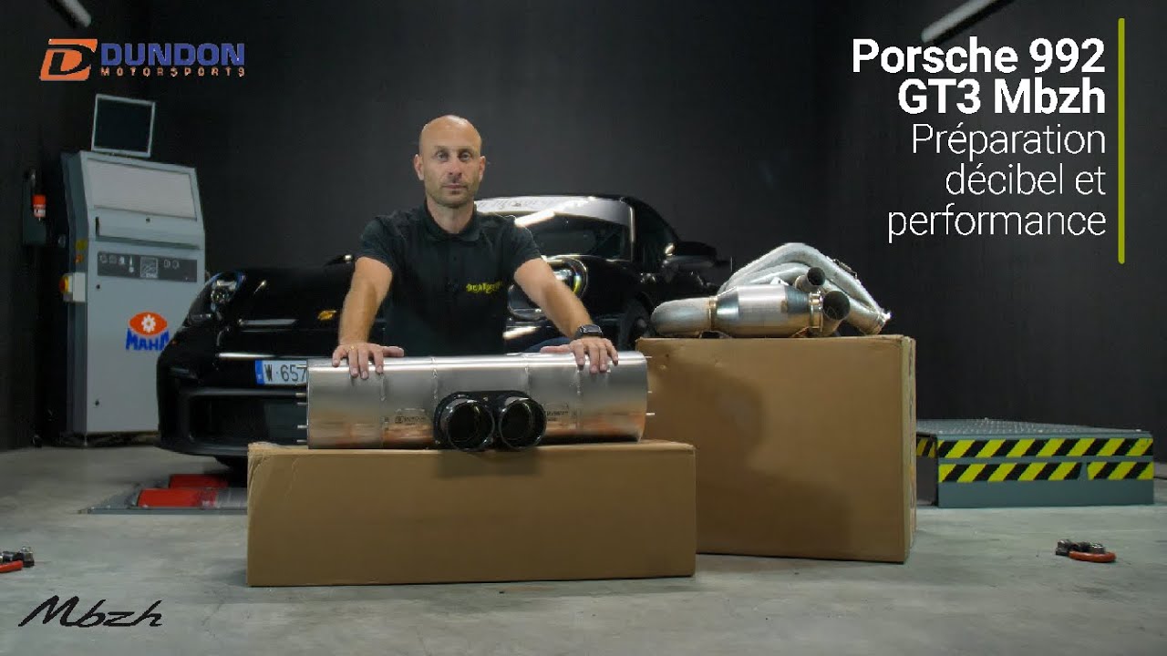 Porsche 992 GT3 MBZH - World first race exhaust modification and engine optimization