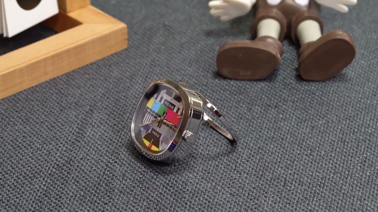 SEA-GULL 70th Anniversary Vintage TV Dial! D1051 Quartz Table Clock | Retro Classic Unboxing