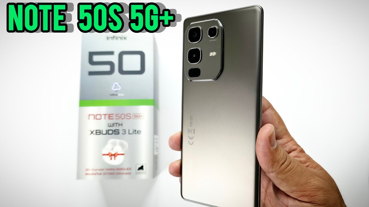 فتح علبة INFINIX NOTE 50S 🚀🔥 مع الهدية ومراجعة المواصفات‼️