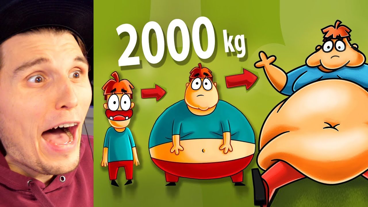 Paluten REAGIERT auf Was wäre, wenn Du 2000 kg Wiegen Würdest?