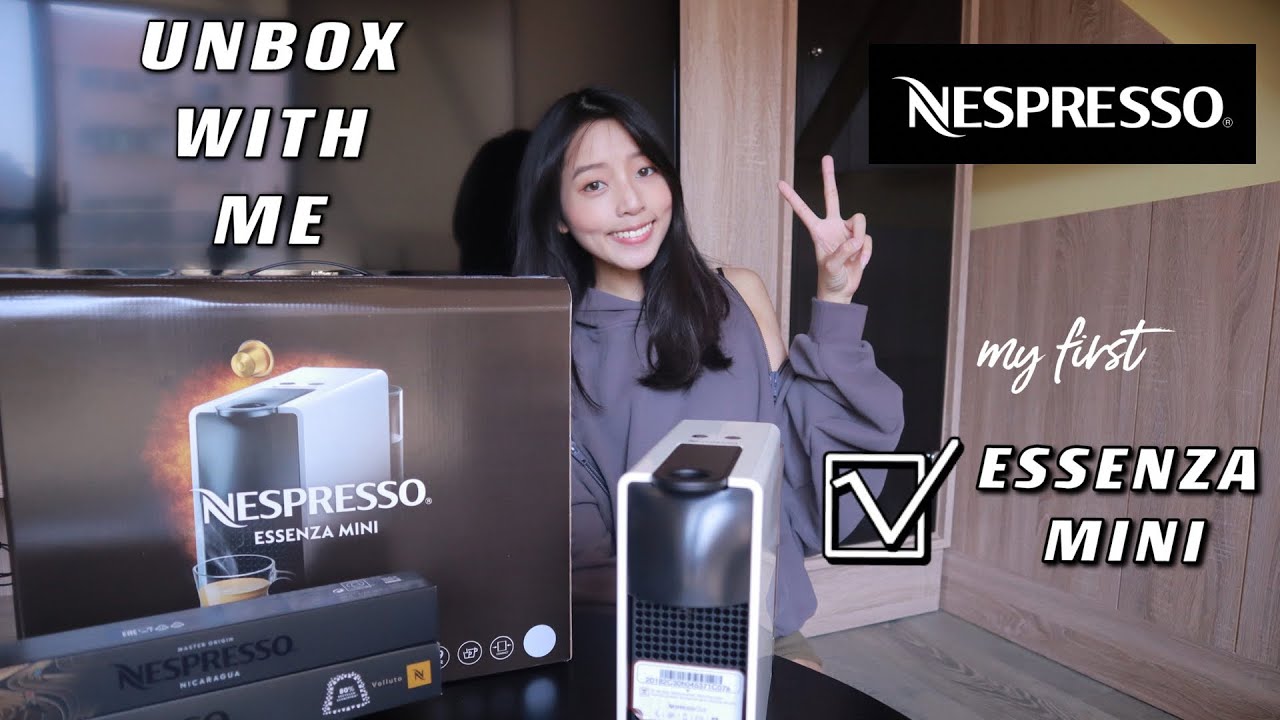 UNBOXING NESPRESSO ESSENZA MINI. 雀巢膠囊咖啡機開箱｜morethanJulie
