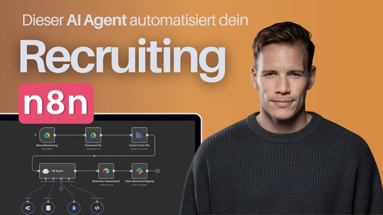 Automatisiere deinen Recruiting Prozess mit diesem AI Agent in n8n